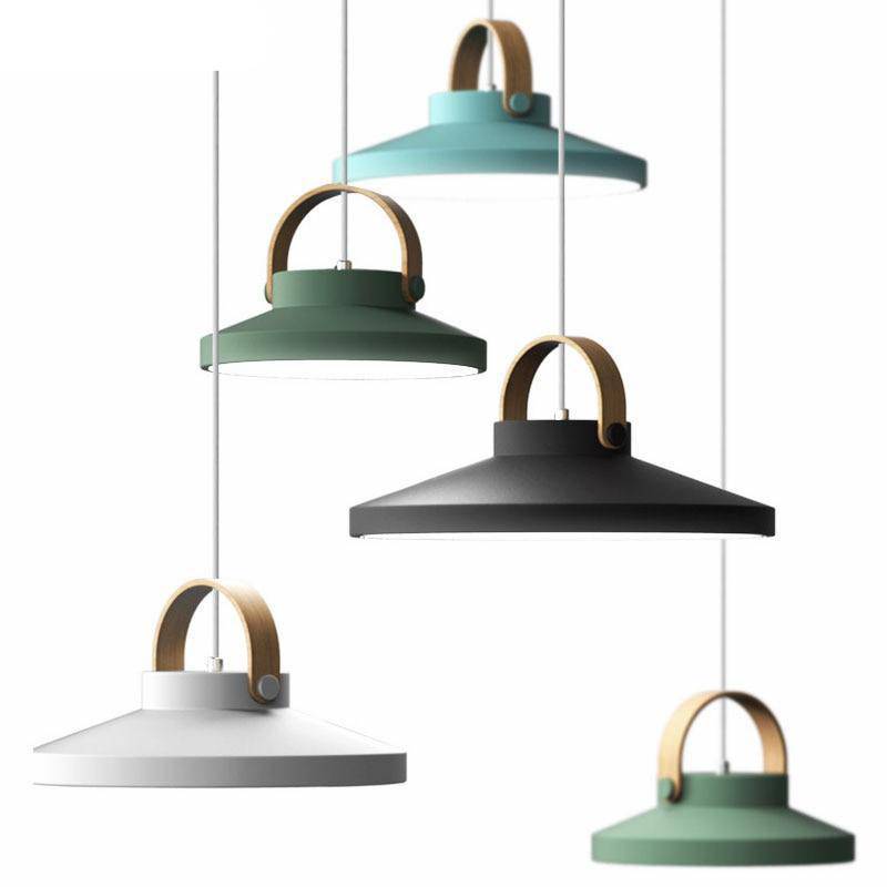Suspension design LED en bois et métal Moderna - vue 4 sur 21