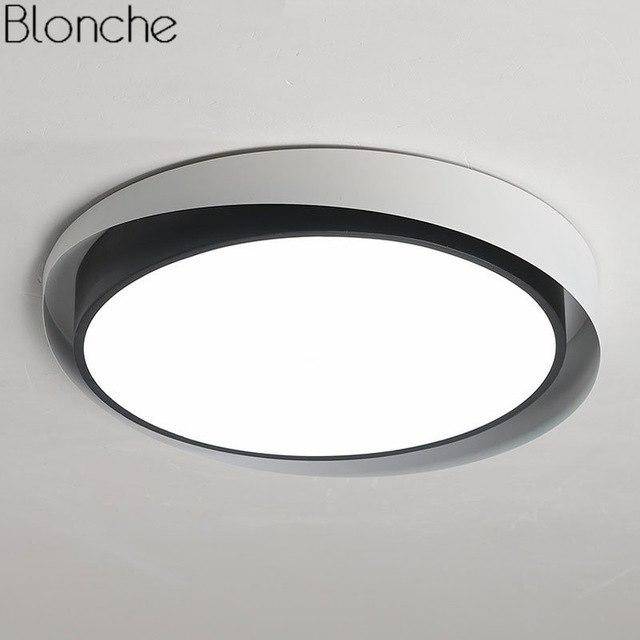 Plafonnier design LED arrondi de couleur Art