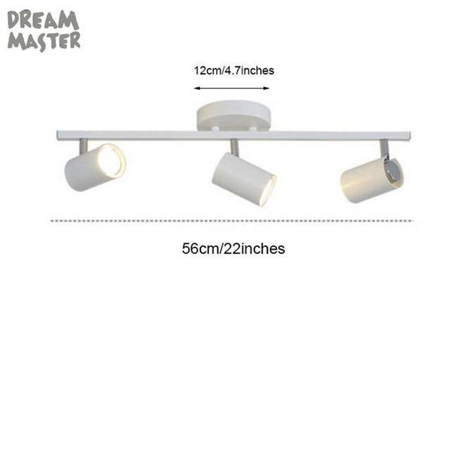 Barre spots LEDs ajustables moderne - vue 15 sur 17