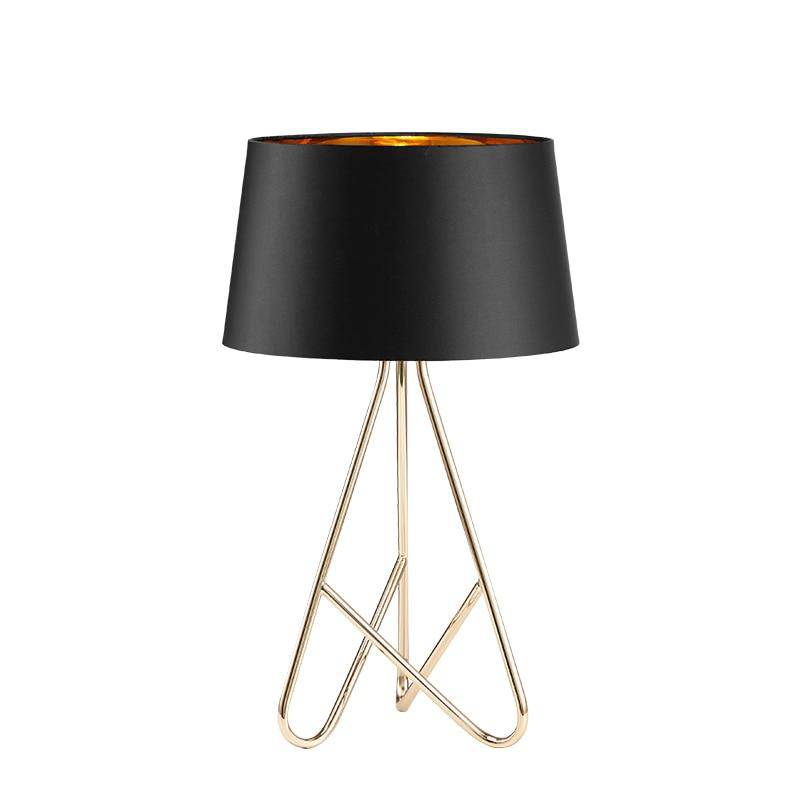 Lampe à poser design avec abat-jour et pieds chromés Novelty - vue 5 sur 7