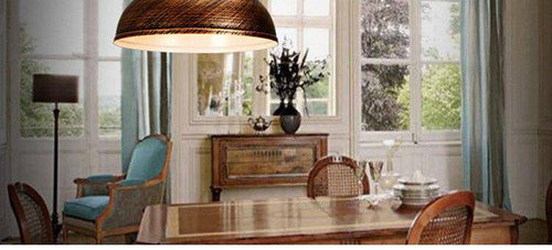 Suspension style bronze retro vintage - vue 5 sur 6