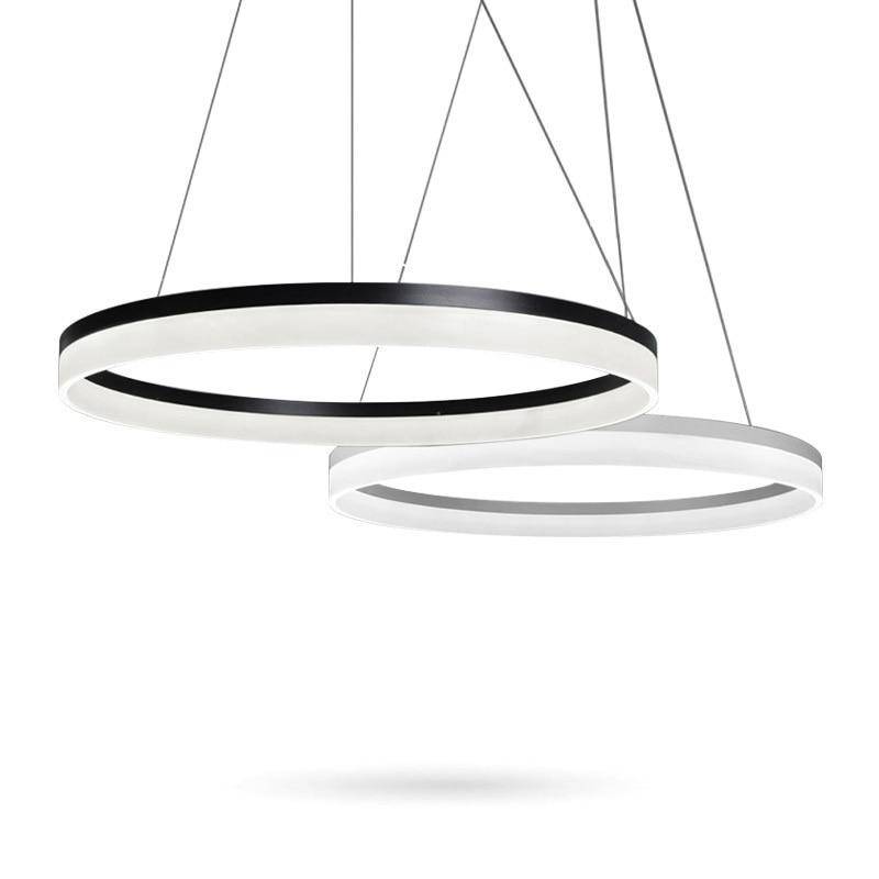 Lustre design LED cercle moderne