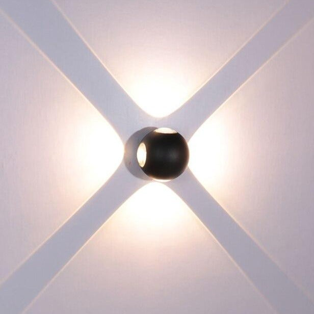 Applique murale design LED circulaire d'extérieur Sammyjo - vue 7 sur 8