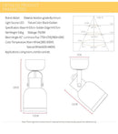 Plafonnier à spot design LED ajustable Indoor