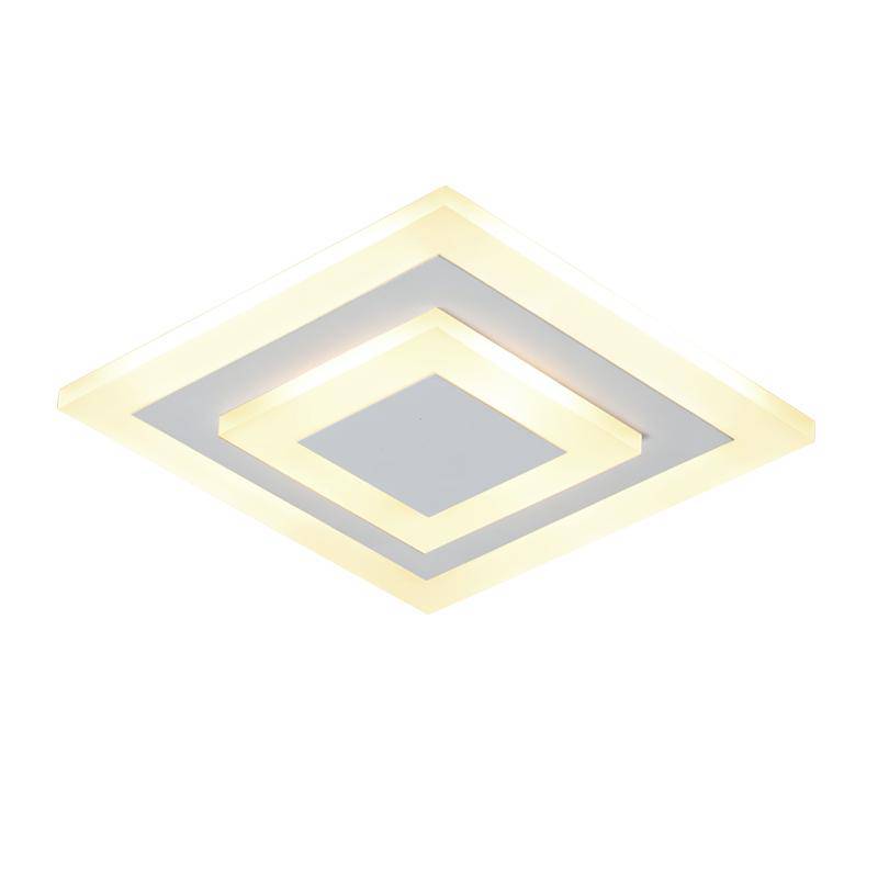 Plafonnier carré LED Dormitorio