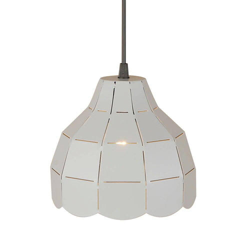 Suspension design à LED avec abat-jour en céramique colorée - vue 3 sur 9
