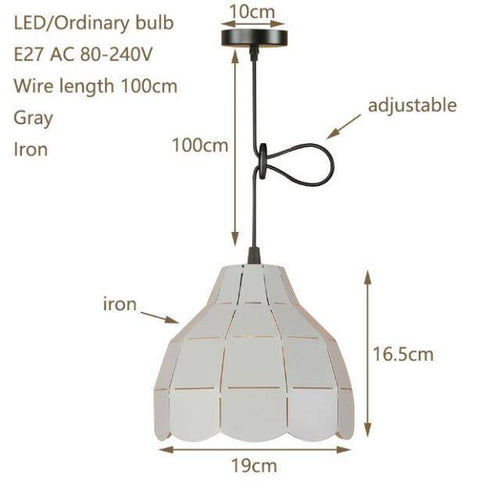 Suspension design à LED avec abat-jour en céramique colorée - vue 10 sur 9