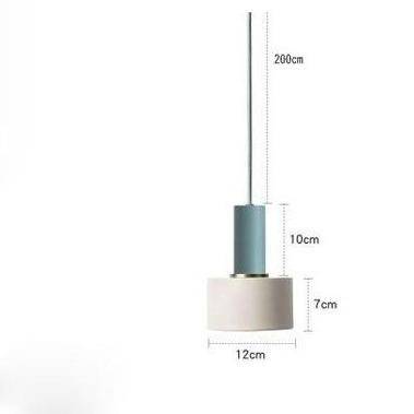 Suspension design à LED en métal style Loft Light - vue 13 sur 13