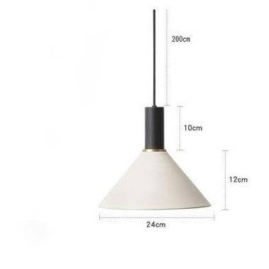 Suspension design à LED en métal style Loft Light - vue 9 sur 13