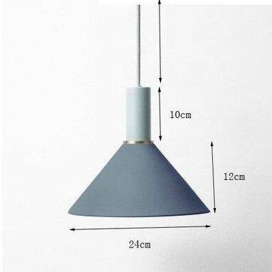 Suspension design à LED en métal style Loft Light - vue 12 sur 13