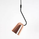 Suspension design LED avec abat-jour en métal style Loft Industriel