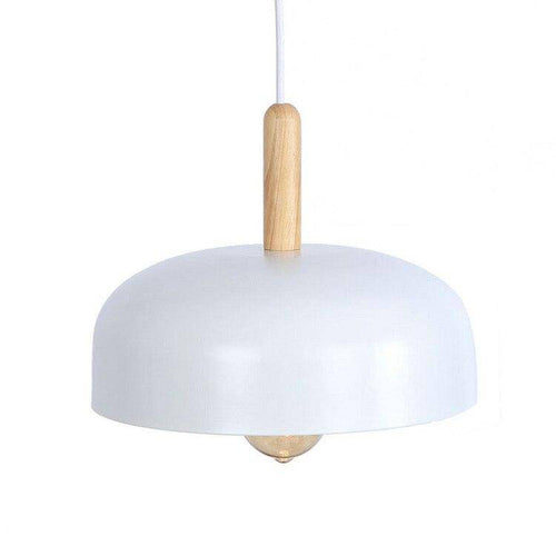 Suspension design à LED avec abat-jour en métal coloré Loft - vue 6 sur 8