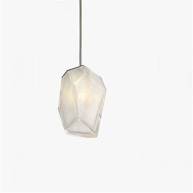 Suspension design à LED en verre cristal coloré Luxury - vue 10 sur 10