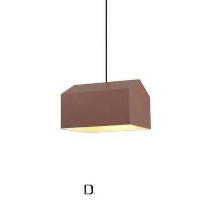 Suspension design à LED avec abat-jour en aluminium coloré Home - vue 17 sur 17