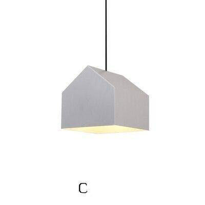 Suspension design à LED avec abat-jour en aluminium coloré Home - vue 14 sur 17