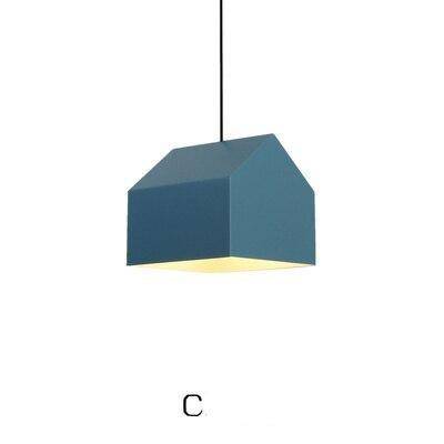 Suspension design à LED avec abat-jour en aluminium coloré Home - vue 13 sur 17