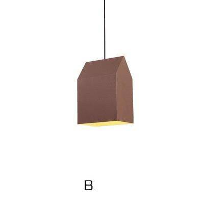Suspension design à LED avec abat-jour en aluminium coloré Home - vue 12 sur 17
