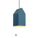 Suspension design à LED avec abat-jour en aluminium coloré Home