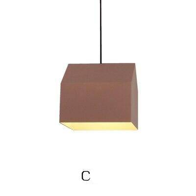 Suspension design à LED avec abat-jour en aluminium coloré Home - vue 14 sur 17