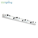 Applique murale LED chromée avec lampes pour miroir