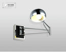 Applique murale LED chromé ajustable Sconce