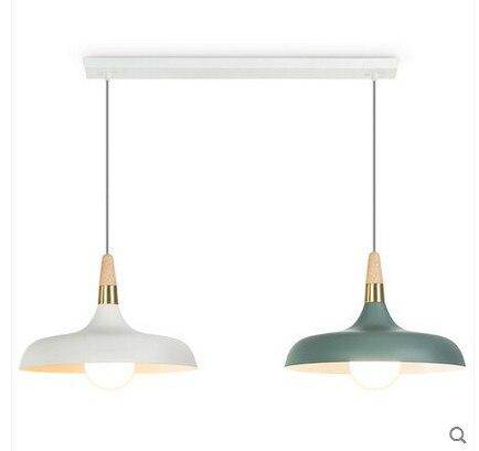 Suspension minimaliste colorée Bar