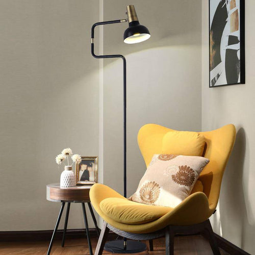 Lampadaire base marbre et lampe ajustable Sgrow - vue 8 sur 7