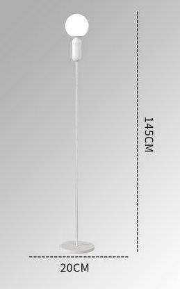 Lampadaire moderne minimaliste de couleur Candy