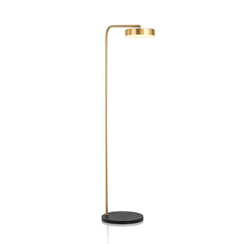 Lampadaire design doré arrondi Study - vue 3 sur 12