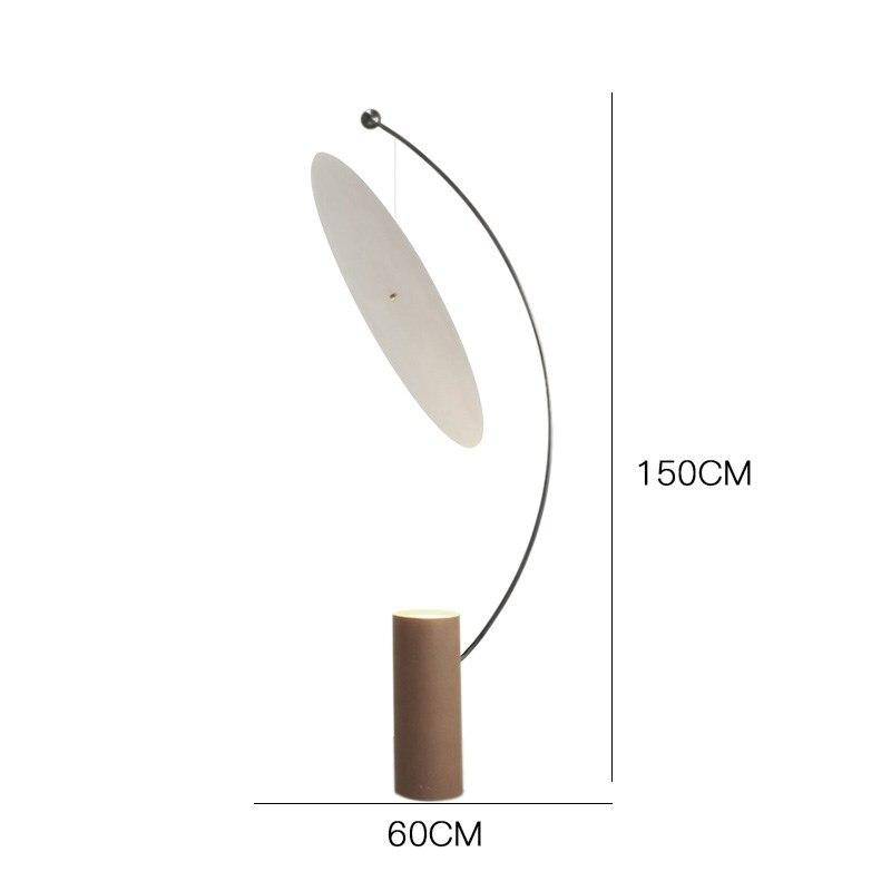 Lampadaire design à LED arrondi moderne Art - vue 5 sur 8