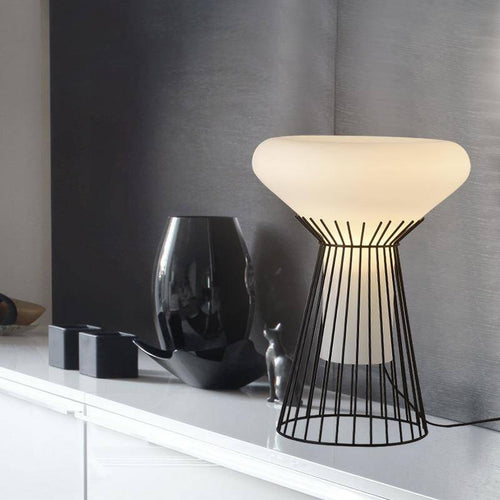 Lampe de chevet design LED cage Tafellamp - vue 5 sur 7