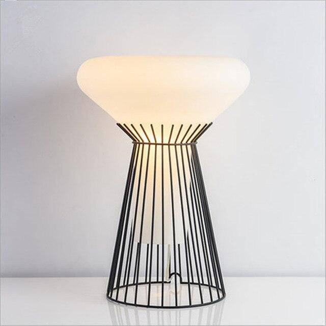 Lampe de chevet design LED cage Tafellamp - vue 7 sur 7