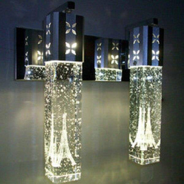 Applique murale cubique en cristal avec tour Eiffel Bubble - vue 4 sur 3