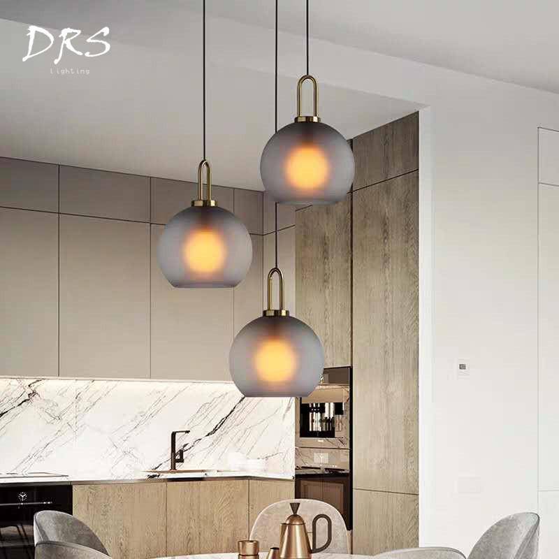 Suspension design boule en verre Room - vue 12 sur 16