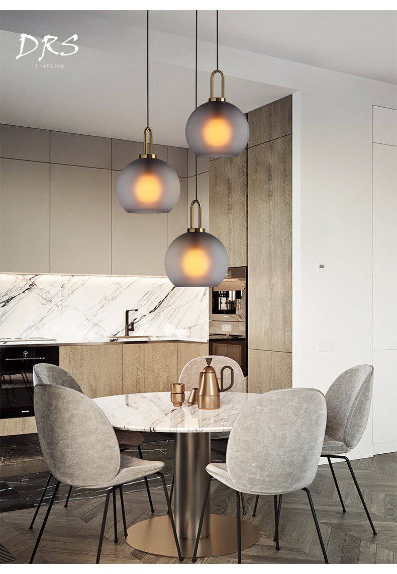 Suspension design boule en verre Room - vue 6 sur 16