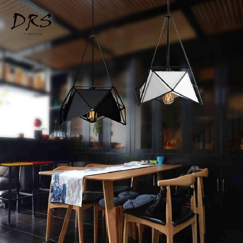 Suspension design style industriel Geometric