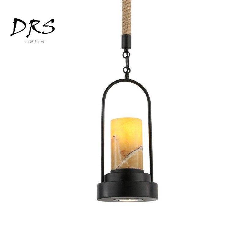 Suspension rustique avec fausse bougie Rural - vue 7 sur 6