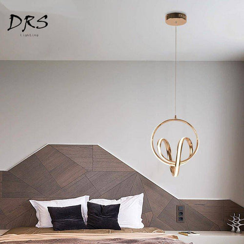 Suspension design arrondi doré Restaurant - vue 5 sur 5