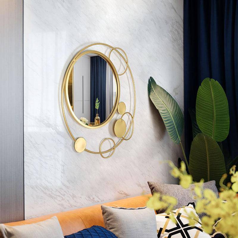 Miroir mural décoratif design à plusieurs ronds Porch - vue 4 sur 5