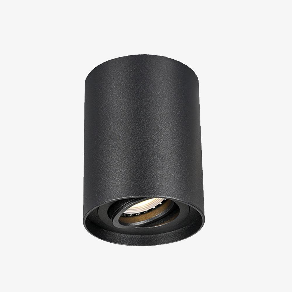 Spot moderne à LED en métal cylindrique Julius