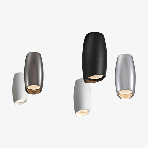 Spot moderne LED allongé aux bords arrondis Loft