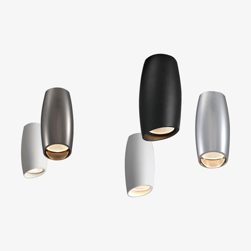 Spot moderne LED allongé aux bords arrondis Loft - vue 2 sur 5