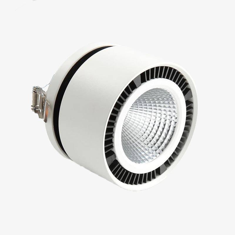 Spot moderne LED rond avec orientation à 360° Loft - vue 2 sur 7