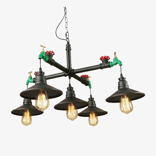 Suspension à LED style vintage avec petit robinet Miffy