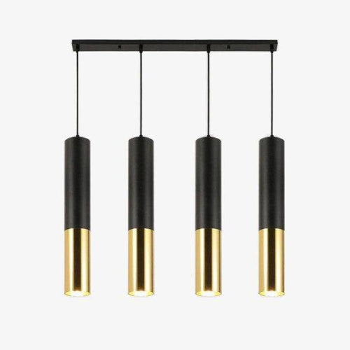 Suspension cylindrique tube chromé à LED Simplicity