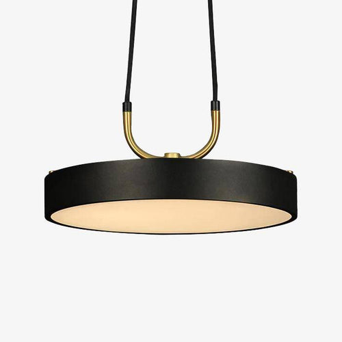 Suspension design à LED cylindrique moderne