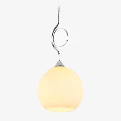 Suspension design avec boule et fil à noeud en aluminium - vue 2 sur 5