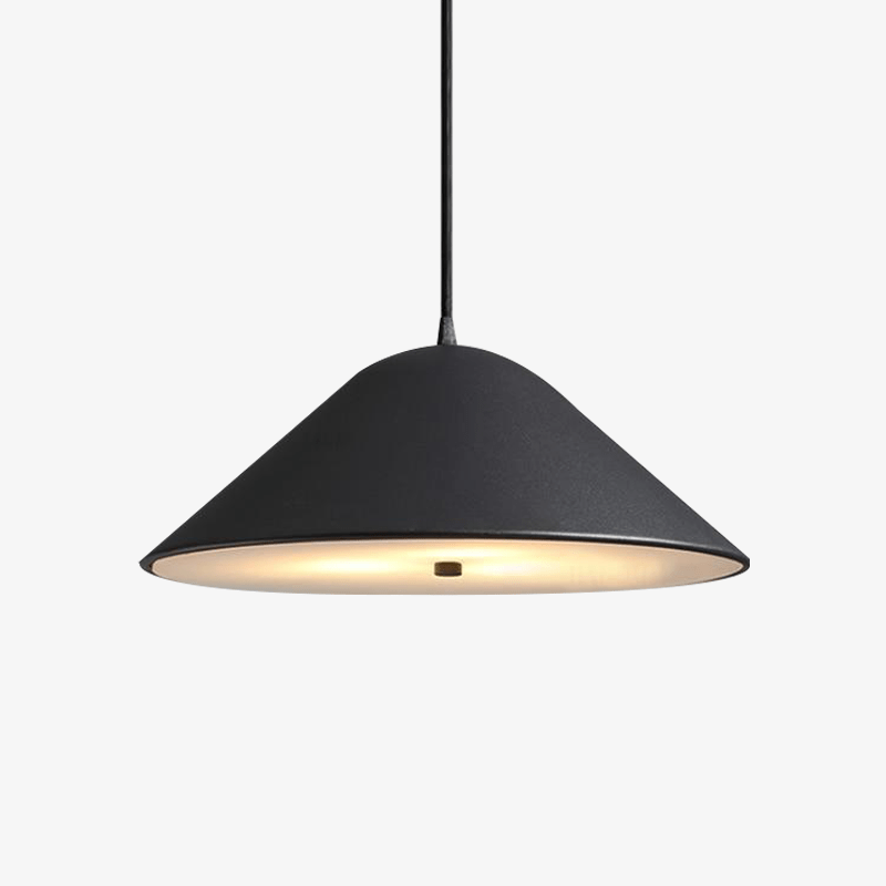 Suspension design conique de couleur moderne