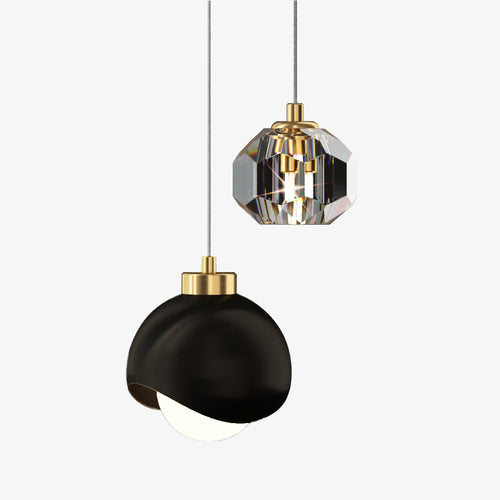 Suspension design LED à double sources lumineuses Thea