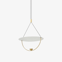Suspension design LED dorée style Fly